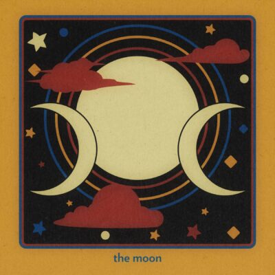 the moon | Watercolor Print